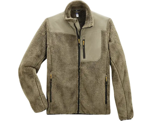 Fleecejacke mit Reißverschluss und Taschen