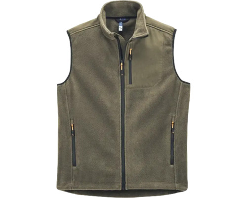 Ärmellose Fleecejacke mit Reißverschluss