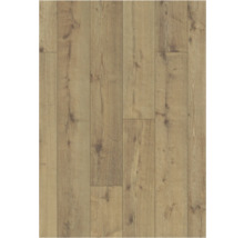 Nahaufnahme von Laminatboden mit Holzmaserung