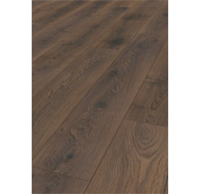 Dunkler Laminatboden mit Holzstruktur