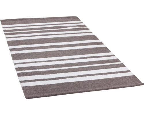 Gestreifter Teppich für den Innenbereich