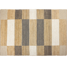 Teppich mit geometrischem Blockmuster