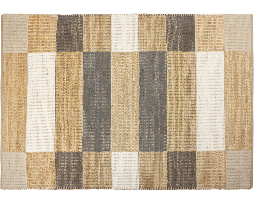 Teppich mit geometrischem Blockmuster