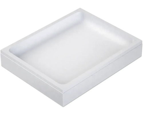 Rechteckige Duschwanne aus Mineralguss