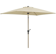 Quadratischer Sonnenschirm mit Mittelmast