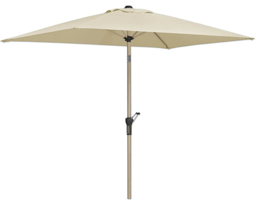 Quadratischer Sonnenschirm mit Mittelmast