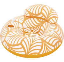 Aufblasbarer Schwimmreifen mit Rückenlehne und Getränkehalter