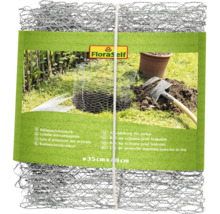 Wühlmausschutzkorb aus Drahtgeflecht, 35 mal 40 Zentimeter