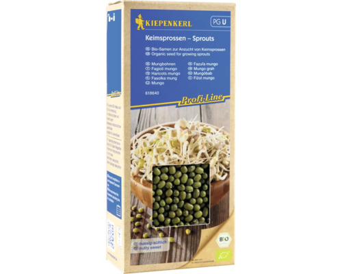 Kiepenkerl Keimsprossen Mungbohnen Packung