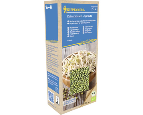 Kiepenkerl Keimsprossen Mungbohnen Packung