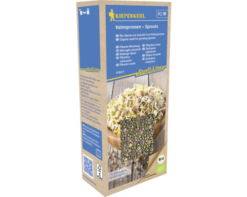 Kiepenkerl Keimsprossen pikante Mischung Packung