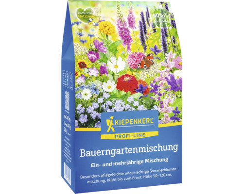 Kiepenkerl Bauerngartenmischung Samenpackung für ein- und mehrjährige Sommerblumen