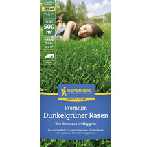 Premium dunkelgrüner Rasen von Kiepenkerl, geeignet für Mähroboter