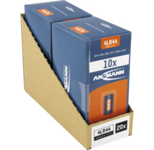 20er-Pack Ansmann 4LR44 Alkaline Batterien im Aufsteller