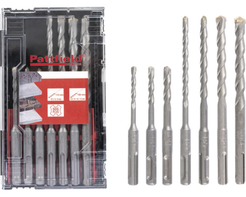 Pattfield Steinbohrer Set mit SDS Plus Aufnahme
