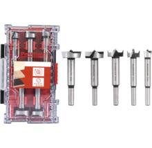 Pattfield Forstnerbohrer Set mit verschiedenen Größen in Aufbewahrungsbox