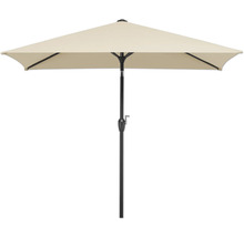 Rechteckiger Sonnenschirm mit Kurbel