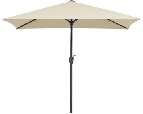 Rechteckiger Sonnenschirm mit Kurbel