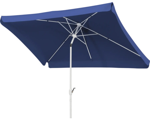 Rechteckiger Sonnenschirm mit Gestell