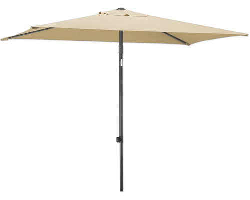 Rechteckiger Sonnenschirm für den Garten