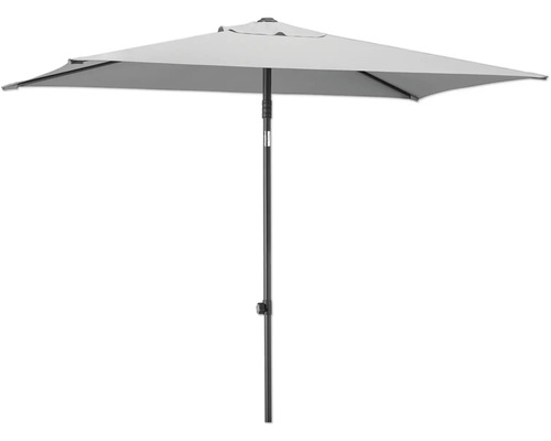Quadratischer Sonnenschirm mit Mittelstock