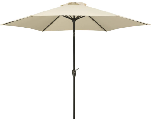 Beiger Sonnenschirm für den Garten