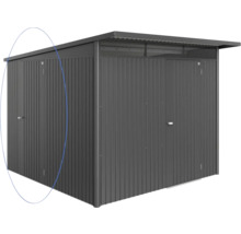 Metall Gerätehaus mit Doppeltür und Pultdach