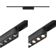 Schienenstrahler zur Deckenmontage