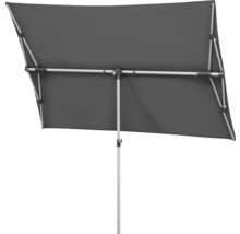 Rechteckiger Sonnenschirm mit Gestell