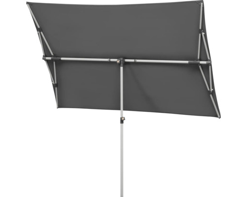 Rechteckiger Sonnenschirm mit Gestell