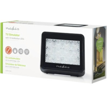 Nedis Fernsehsimulator mit zwölf mehrfarbigen LEDs im Karton