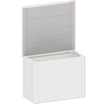 Blumenkasten mit Sichtschutz