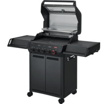Gasgrill mit vier Brennern, Seitenablagen und Unterschrank