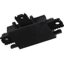 Schwarzer Stromverbinder