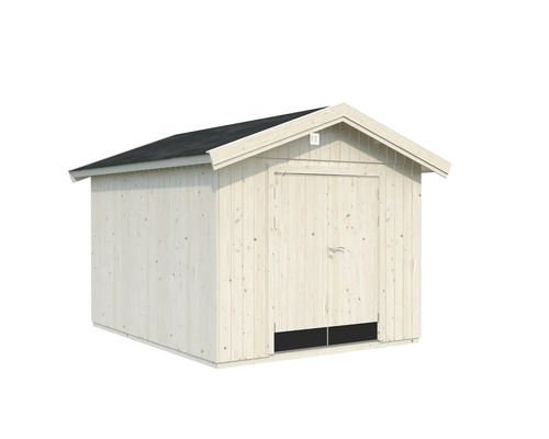 Gartenhaus aus Holz mit Satteldach