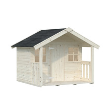 Spielhaus aus Holz mit Dachpappe
