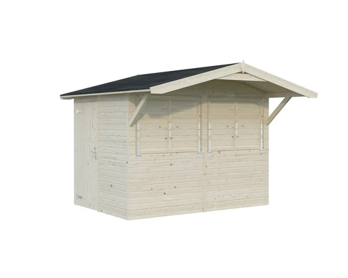 Holzgartenhaus mit Dach