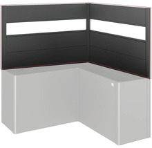 Sichtschutzzaun mit Pflanzkasten für den Außenbereich