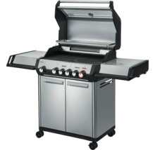Gasgrill mit Ablageflächen, Türen und Rollen