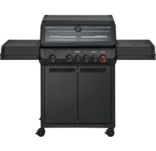 Gasgrill mit Seitenablagen und Unterschrank