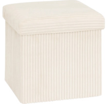 Hocker mit gerippter Textur