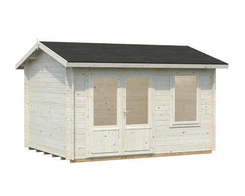 Holzgartenhaus mit Doppeltür und Fenster