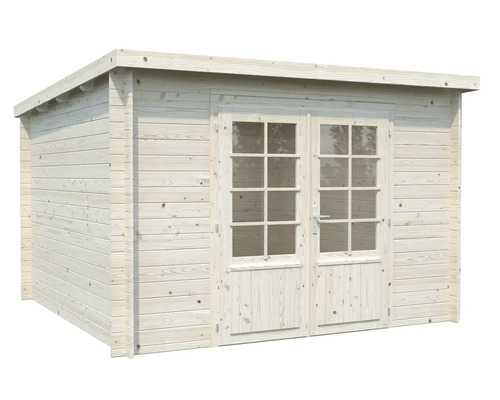 Holzgartenhaus mit Doppeltür