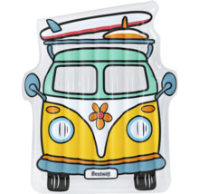 Bestway Luftmatratze im Design eines Campingbusses mit Surfbrett