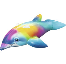 Aufblasbarer Delfin mit Griffen zum Schwimmen