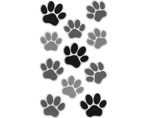 Muster aus Tierpfotenabdrücken