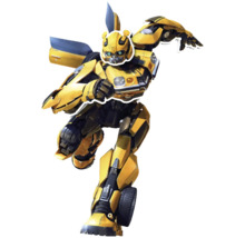 Gelber Transformer Charakter