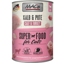 Mac's Katzenfutter Kalb und Pute für ausgewachsene Katzen