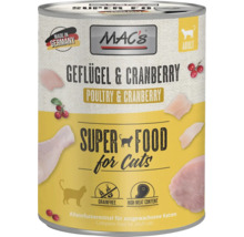 Mac's Katzenfutter Geflügel und Cranberry für ausgewachsene Katzen