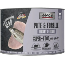 Mac's Katzenfutter Dose mit Pute und Forelle für ausgewachsene Katzen